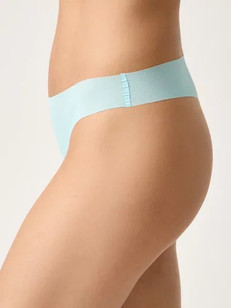Chantelle tanga modré