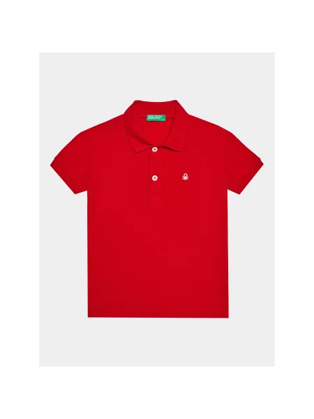 United Colors Of Benetton Polo majica Regular Fit rdeča