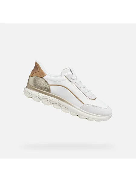 Sneakerși Geox alb
