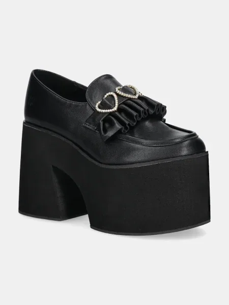 Salonarji Koi Footwear Dark Delights Chunky Heart črna