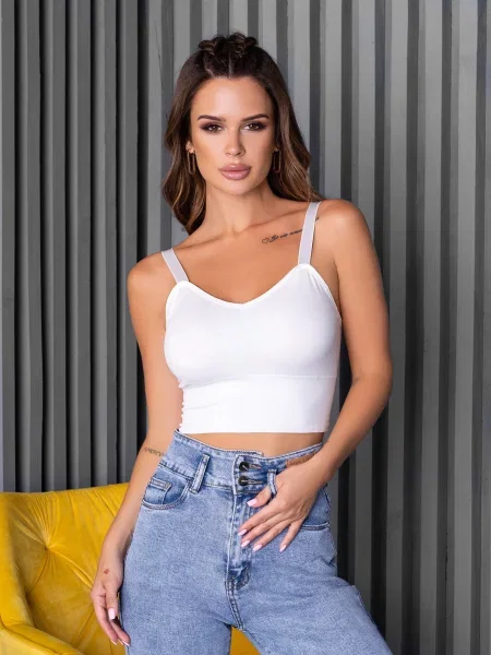 Топ ISSA Plus білий