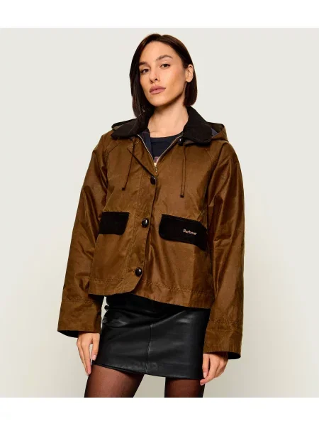 Barbour Geacă Adina | catifea reiată maro