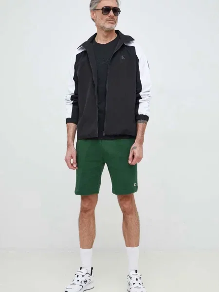 Шорты Lacoste зеленые