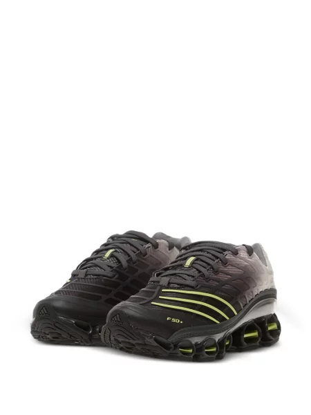 Geacă cămașă Adidas cu broderie alergare cu model piele de șarpe negru