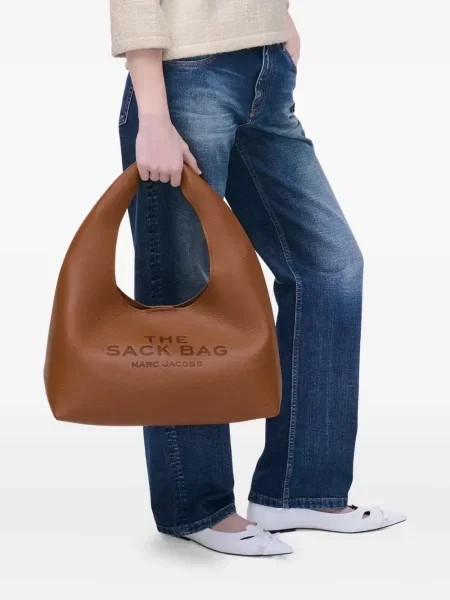 Geanta de piele Marc Jacobs din piele maro