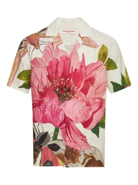 Cămașă Orlebar Brown roz