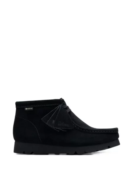 Botine Clarks din piele de căprioară negru
