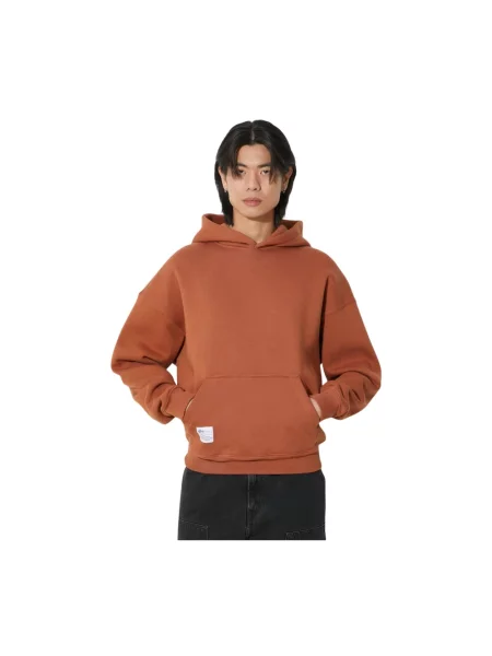 Bluza Alpha Industries z logo brązowa