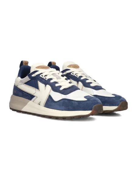 Sneakersy Kaotiko zamszowe niebieskie