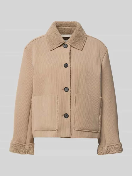 Kurtka bluzonowa w optyce sztruksu krój regular fit Marc O'polo