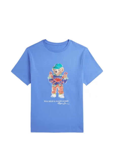 Поло тениска Polo Ralph Lauren синьо