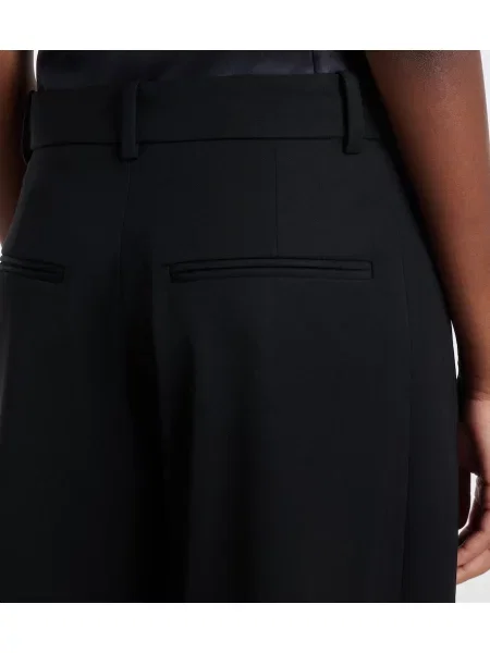 Pantaloni Isabel Marant de lână negru