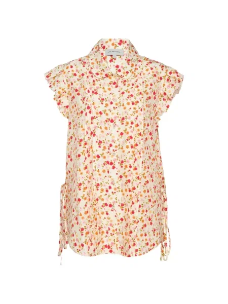Bluză Lee Mathews cu model floral cu imagine galben
