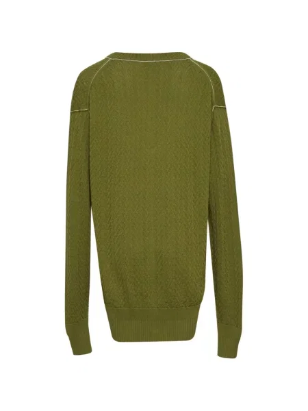 Cardigan Sonia Carrasco tricotate verde