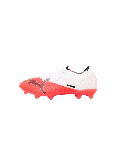 PUMA Ghete de fotbal ULTRA NITRO 7 roșu deschis / negru alb
