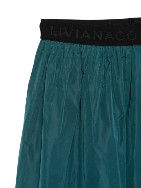 Midi-suknja Liviana Conti s autogramom zelena