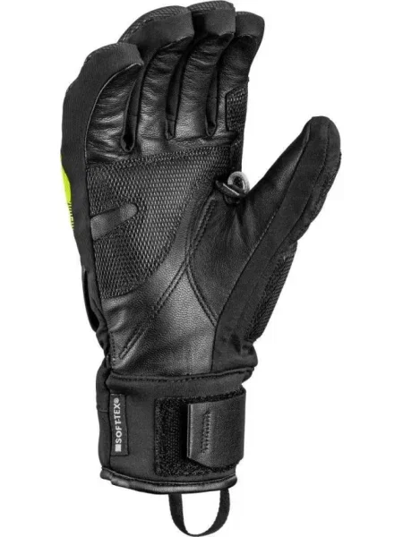 Rękawice Leki Trigger WCR Core TR black-neon yellow rozm. 7 czarne