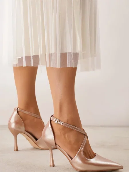 Pantofi stiletto Dalimara șampaniei