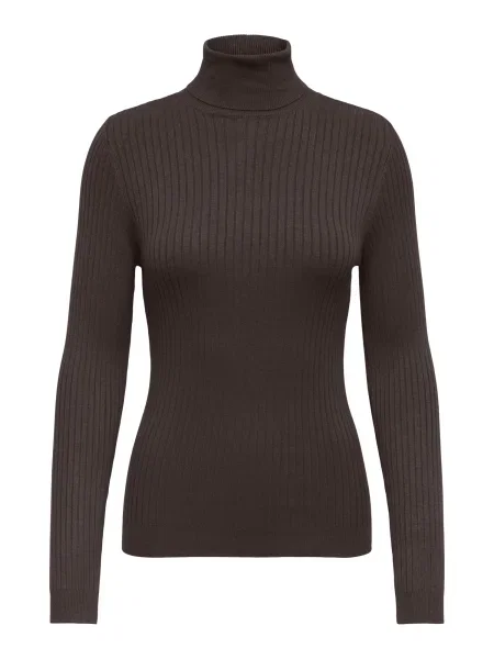 ONLY Bluză cu gât Karol maro