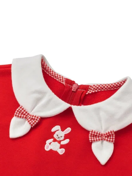 Sukienka dziecięca Miki House Chieco Saku czerwona