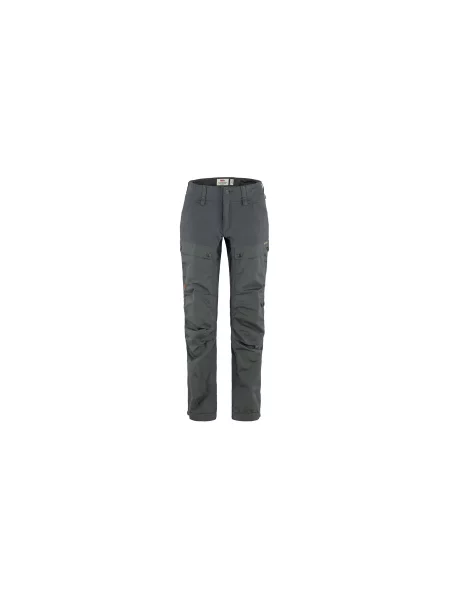 Fjällräven Keb Trousers Curved W Short Kobiety Spodnie Fjällräven Size: 36 niebieski