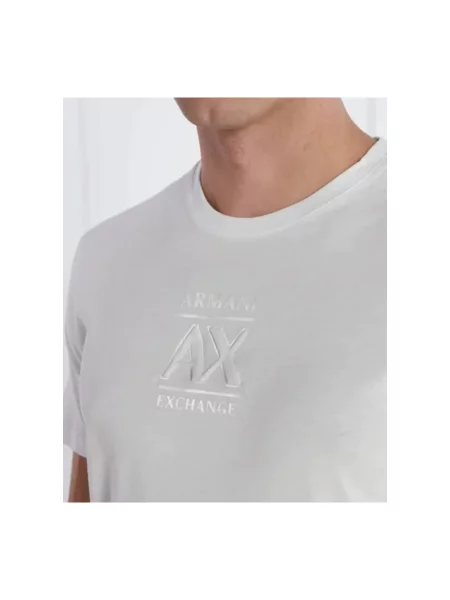 Armani Exchange Tricou alb