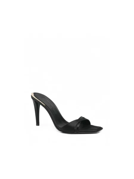 Klapki mules Giuseppe Zanotti czarne