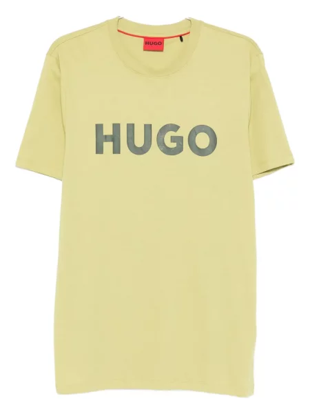 Tricou Hugo cu imagine verde