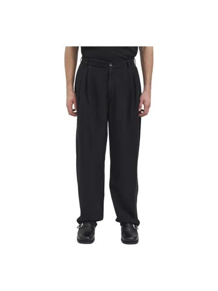 Lniane spodnie lniane Andrea Ya'aqov czarne