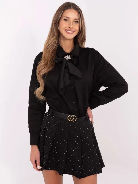 Риза Italy Moda черно