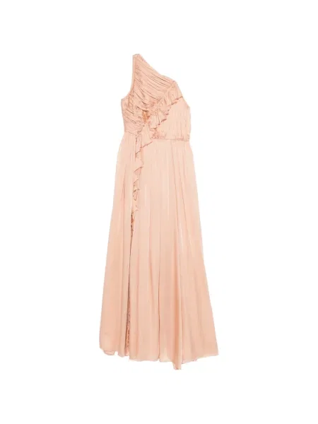 Rochie maxi Ulla Johnson cu volane cu un umăr gol de costum