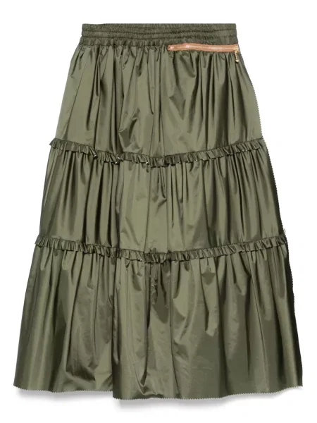 Fustă midi Kolor până la genunchi verde