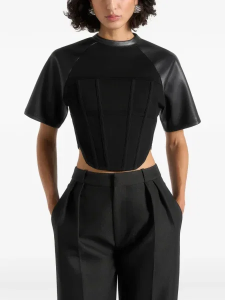 Tricou Manière De Voir scurt negru