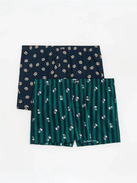 Reserved Boxeri Loose 2 pack bleumarin