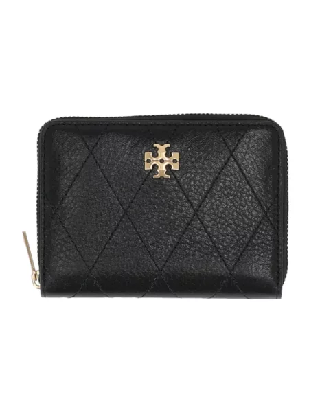 Portfel Tory Burch skórzany czarny