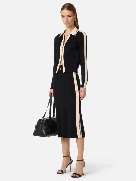Свитер Elisabetta Franchi черный