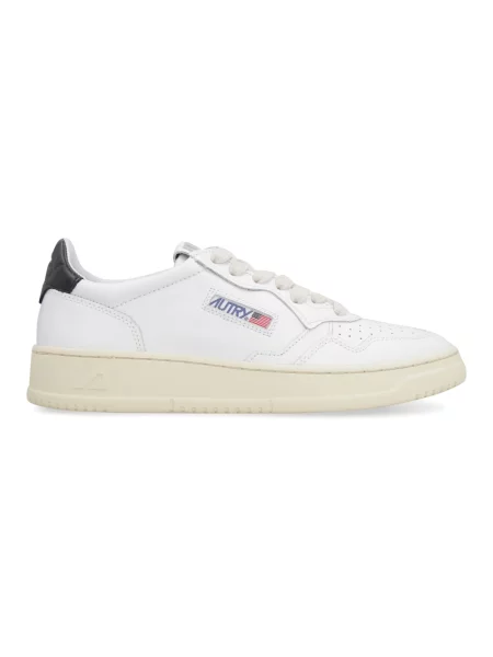 Sneakersy Autry skórzane casual białe