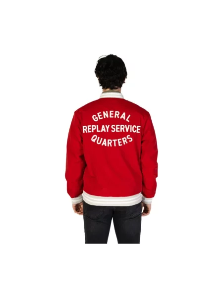 Kurtka bomber Replay czarny