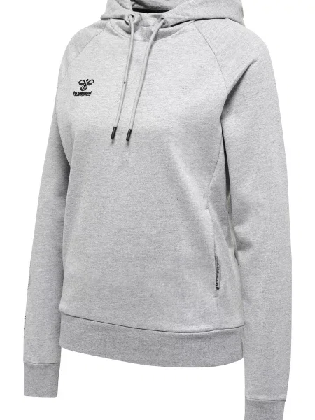 Bluza z kapturem Hummel Move Grid szara