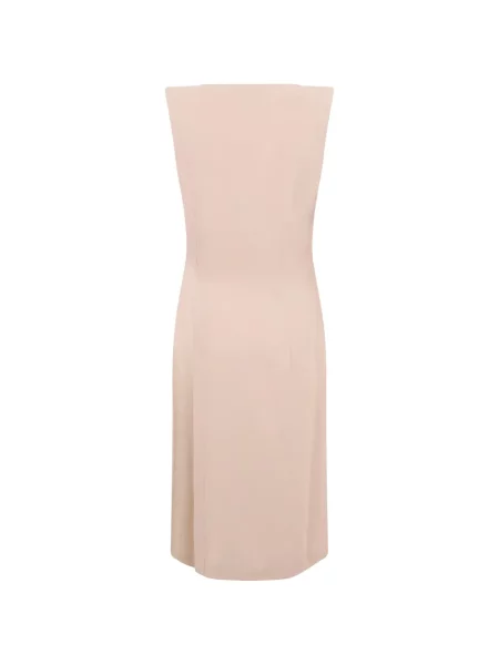 Rochie midi Alberta Ferretti fără mâneci roz