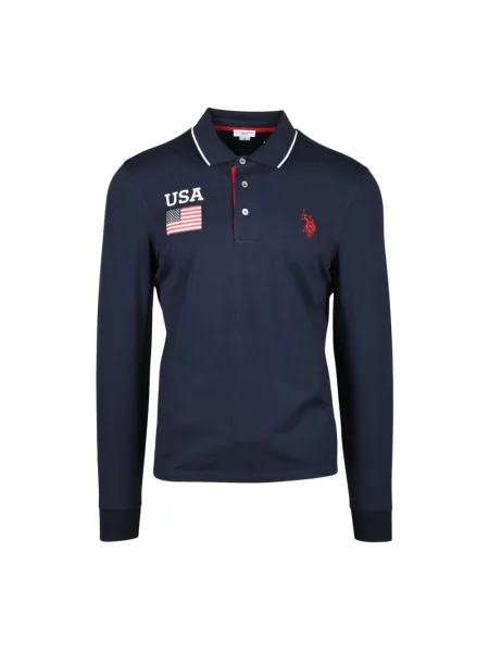 Koszulka polo U.s Polo Assn. niebieska
