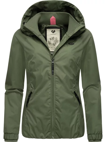 Ragwear Geacă funcțională Dizzie închis verde