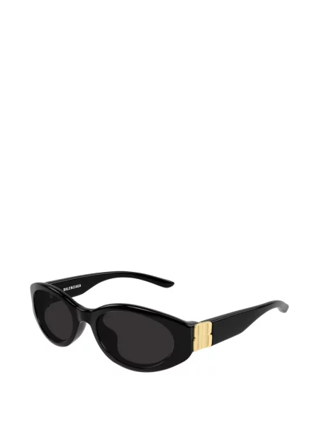 Sunčane naočale Balenciaga Eyewear s autogramom crna