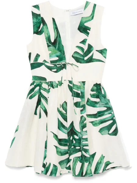 Rochie Raquel Diniz cu imagine de costum alb