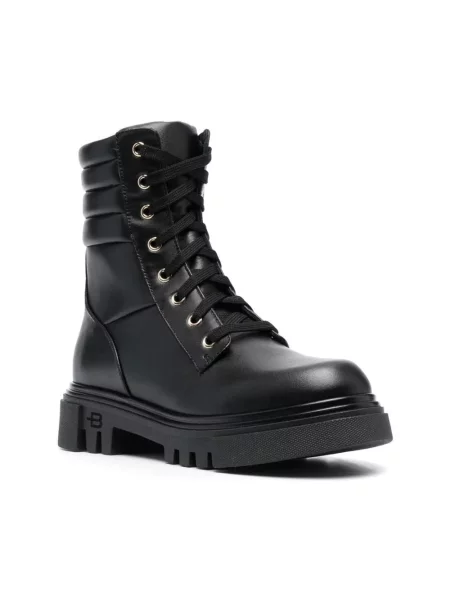 Buty do kostki Baldinini skórzane czarne