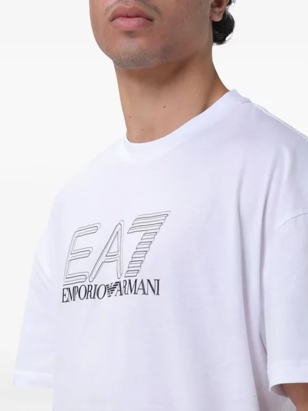 Tričko Ea7 Emporio Armani biela