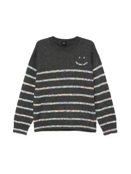 Sweter Paul Smith wełniany szary