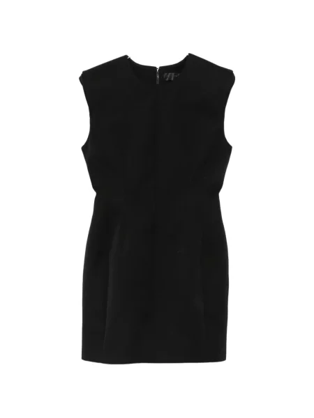 Rochie mini Mugler fără mâneci negru