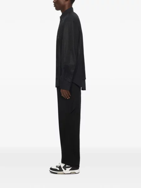 Cămașă Off-white plasă alb