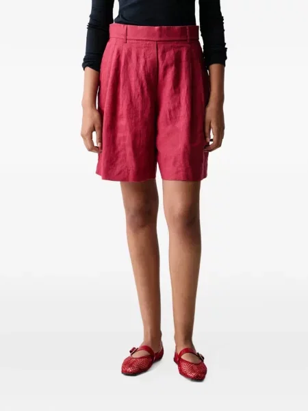 Pantaloni scurți Benetton roșu